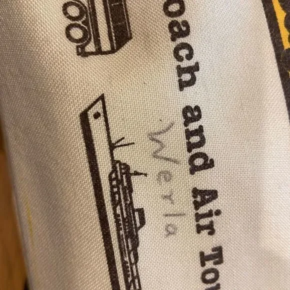 Vintage Holiday Travel‎ Service Bag - Picture 7 of 7